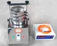 試驗篩多用于實驗篩物料篩分使用，篩分效果比較明顯，每層篩框都是有不同的篩分孔徑控制物料的精度大小，同時具有定時功能。