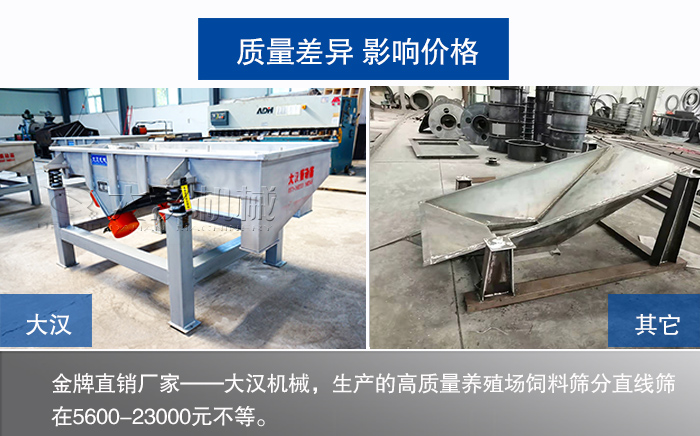 養殖場飼料直線振動篩